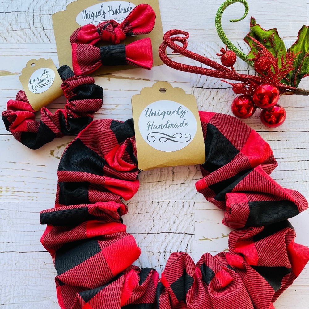 XL Dog Scrunchie ,Photoshoot, Hair Bow and Scrunchie! Match your Best Friend!